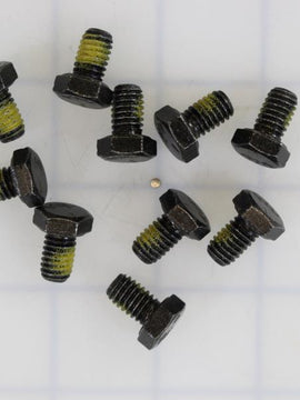 10 PK / BOLT 5/16-18 X 1/2 GR5 NYL HX AUTO BLACK KIT SHIPOUT