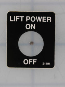 On/Off Decal, BraunAbility