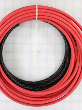 CABLE BATTERY 6 GA SGX 3/8 INCH EYE 37 FEET WITH LOOM KIT