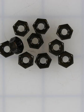 Braun 10 PK / NUT-10-32 HEX CENTER LOCK/AUTO-BK KIT