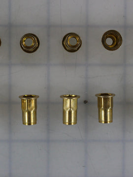 Braun 10 PK / RIVNUT 1/4-20 HEX SHANK .160-.260 GRIP RANGE KIT