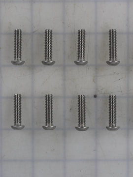 Braun 10 PK / SCREW 1/4 20 X 1 BHCS SS KIT