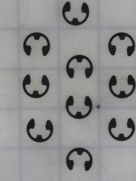 Braun 10 PK / E CLIP 3/8 SHAFT KIT