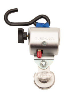 TITAN Auto-Tensioning Retractor Assembly with Stud Fitting, S-hook and Slide N' Click Fitting, LH (SNC Series)