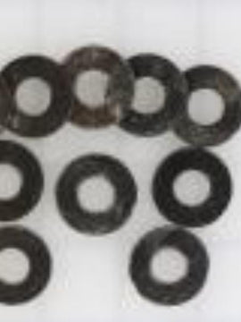 Braun 10 PK / WASHER 3/8" FLAT AUTO BLACK KIT