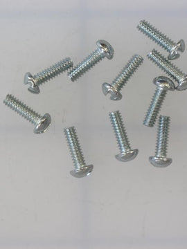 Braun 10 PK / SCREW # 4 40 X 3/8 INCH ROUND HEAD KIT