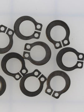 Braun 10 PK / RING 1/2 EXT SELF LOCK SNAP AUTO BLACK KIT