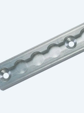 Surface Angled Series OMNI L Track, 144" long with 5/16" mounting holes