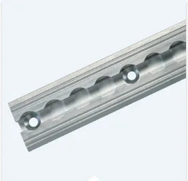 100" L-Track Flange Profile, Pre-Drilled.