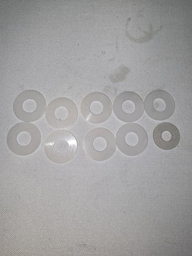WASHER,FLT,.318x.751x.031 NYL(BAG OF 10)