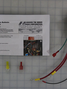 Braun KIT-HARNESS REDUNDANT RELAY RETRO (EA)